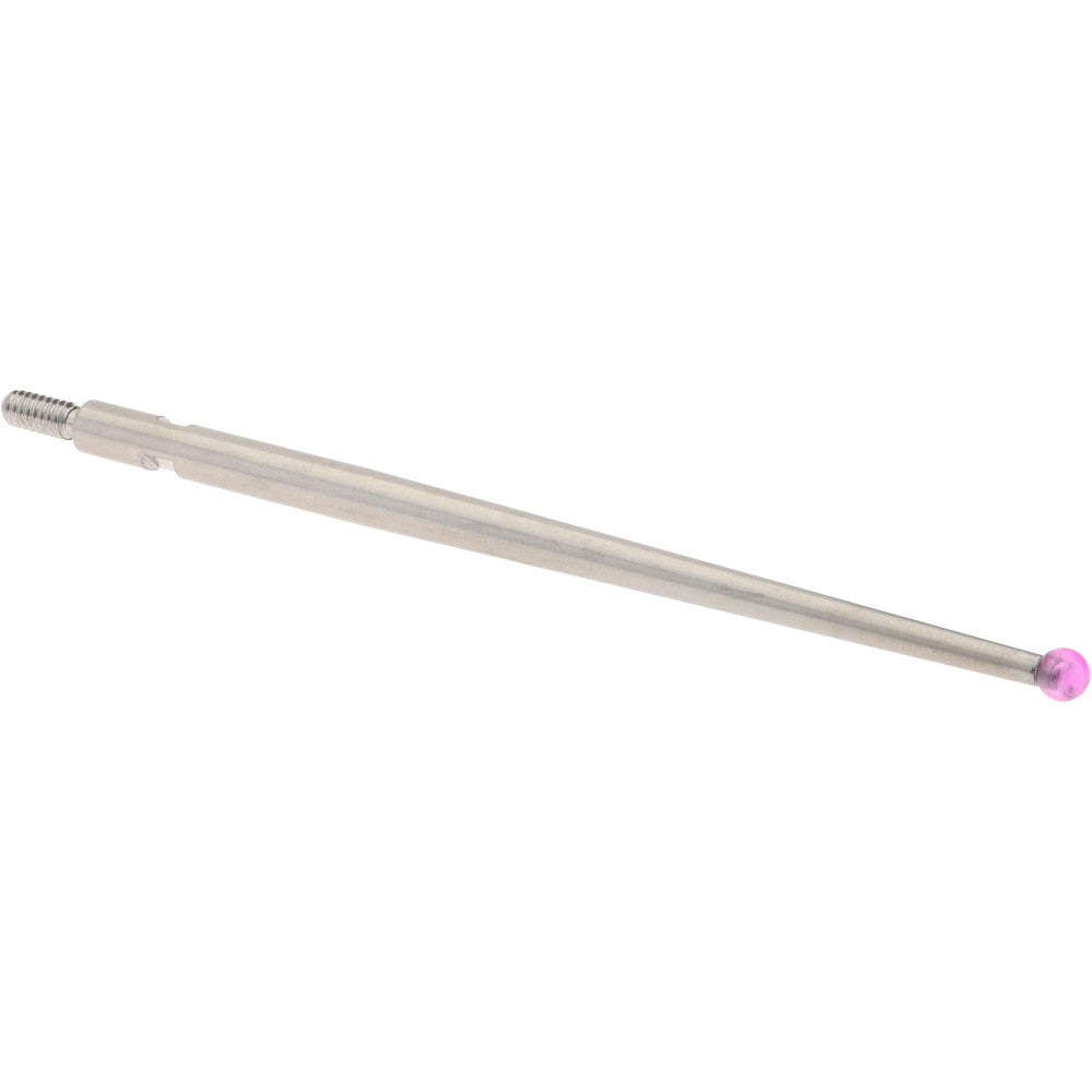 SPI 21-069-0 Test Indicator Ball Contact Point 0.078" Ball Dia, 1-3/4" Contact Point Length, Ruby