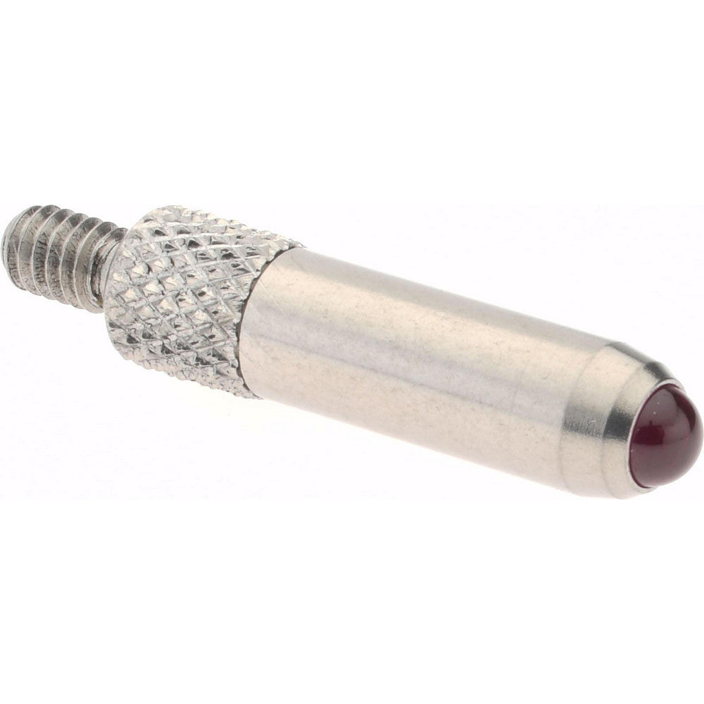 SPI 20-346-3 Drop Indicator Cupped Ball Contact Point #4-48, 3 mm Dia