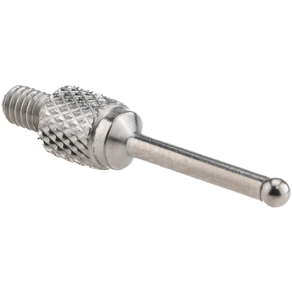 SPI 20-974-2 Drop Indicator Ball Needle Contact Points #4-48 Thread, 0.7500" Point Length, Chrome Alloy Steel