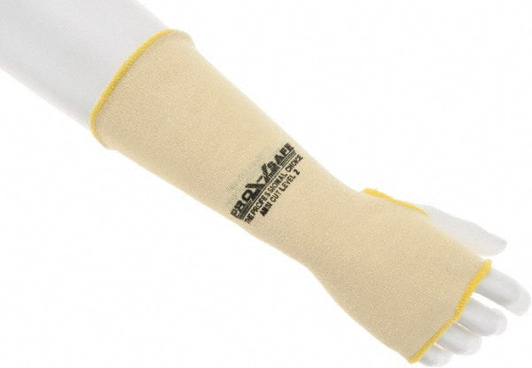 PRO-SAFE SLA-A45-12T Sleeve Size X-Large, Kevlar, Yellow, ANSI Cut A2