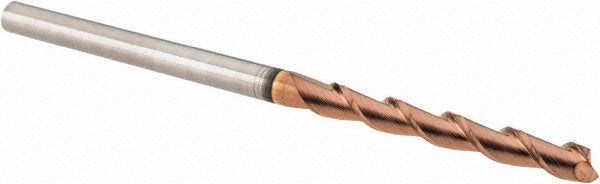 Accupro 36099802 Square End Mill 1/8'' Dia, 1'' LOC, 1/8'' Shank Dia, 1-1/2'' OAL, 2 Flutes, Solid Carbide