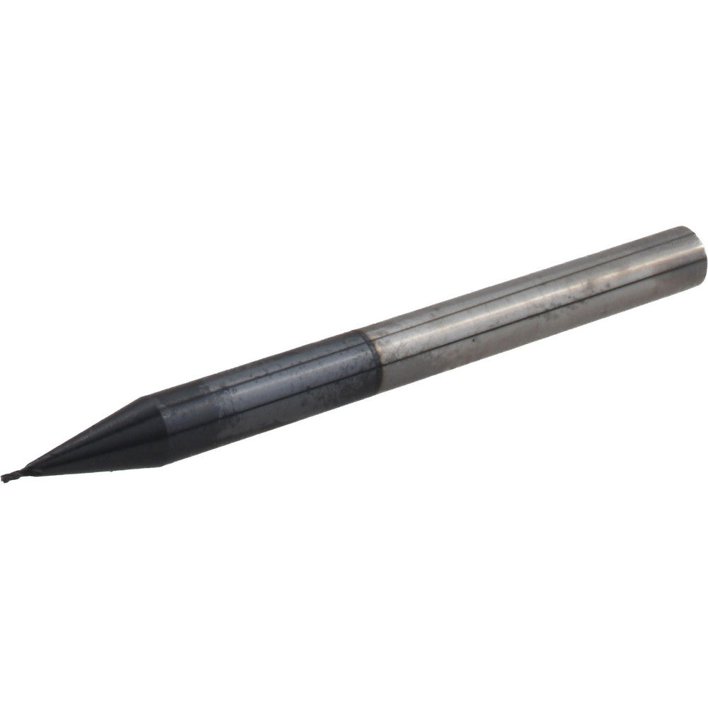 Accupro 36099935 Square End Mill 1/64'' Dia, 1/32'' LOC, 1/8'' Shank Dia, 1-1/2'' OAL, 4 Flutes, Solid Carbide