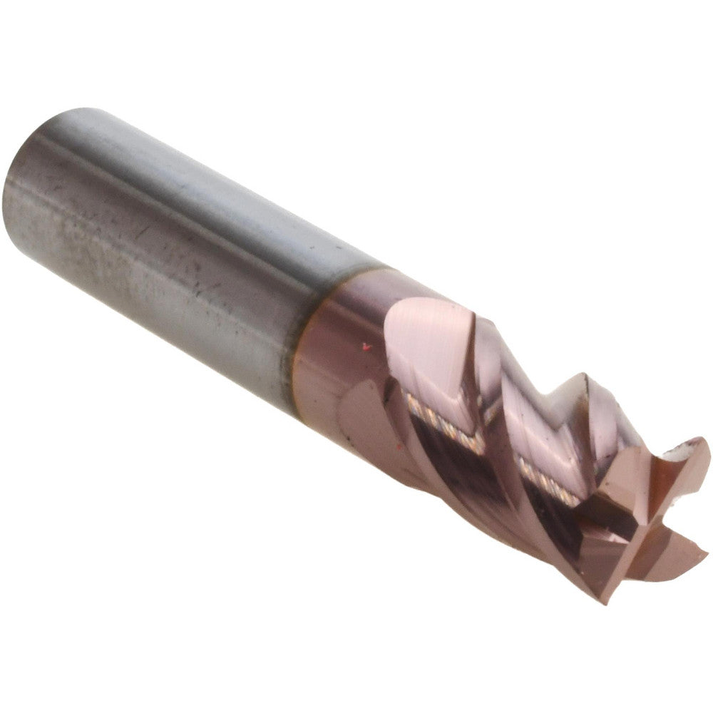 Accupro 36100162 Square End Mill 3/8'' Dia, 9/16'' LOC, 3/8'' Shank Dia, 2'' OAL, 4 Flutes, Solid Carbide