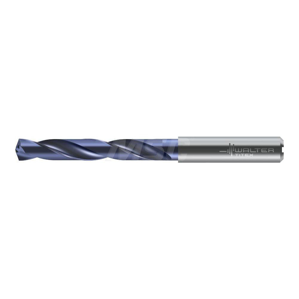 Walter-Titex 6618438 Jobber Length Drill Bit 14.30 mm (0.5630) Dia, 140 deg, Solid Carbide