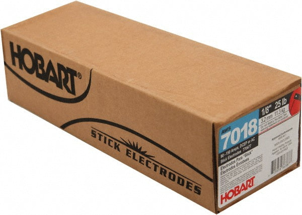 Hobart Welding Products 770477 Stick Welding Electrode 1/8" Dia, 14" Long, Mild Steel