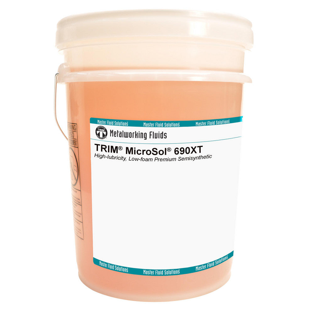 Master Fluid Solutions MS690XT-5G TRIM® MicroSol® 690XT, High-Lubricity, Low-Foam Premium Semisynthetic, 5 gal Pail
