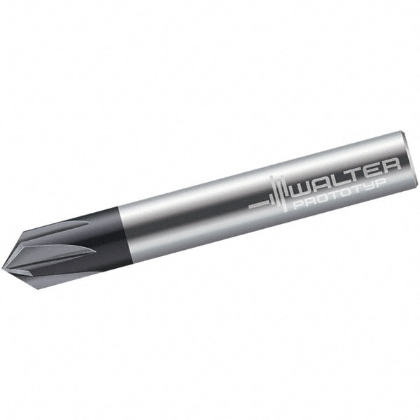 Walter-Prototyp 5543807 Chamfer Mill 1 mm Dia, 4 Flutes, Solid Carbide