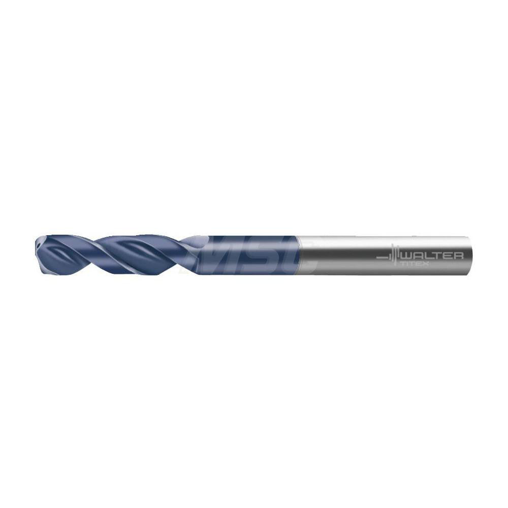 Walter-Titex 5293773 Screw Machine Length Drill Bit 9/32" (0.2812) Dia, 150 deg, Solid Carbide