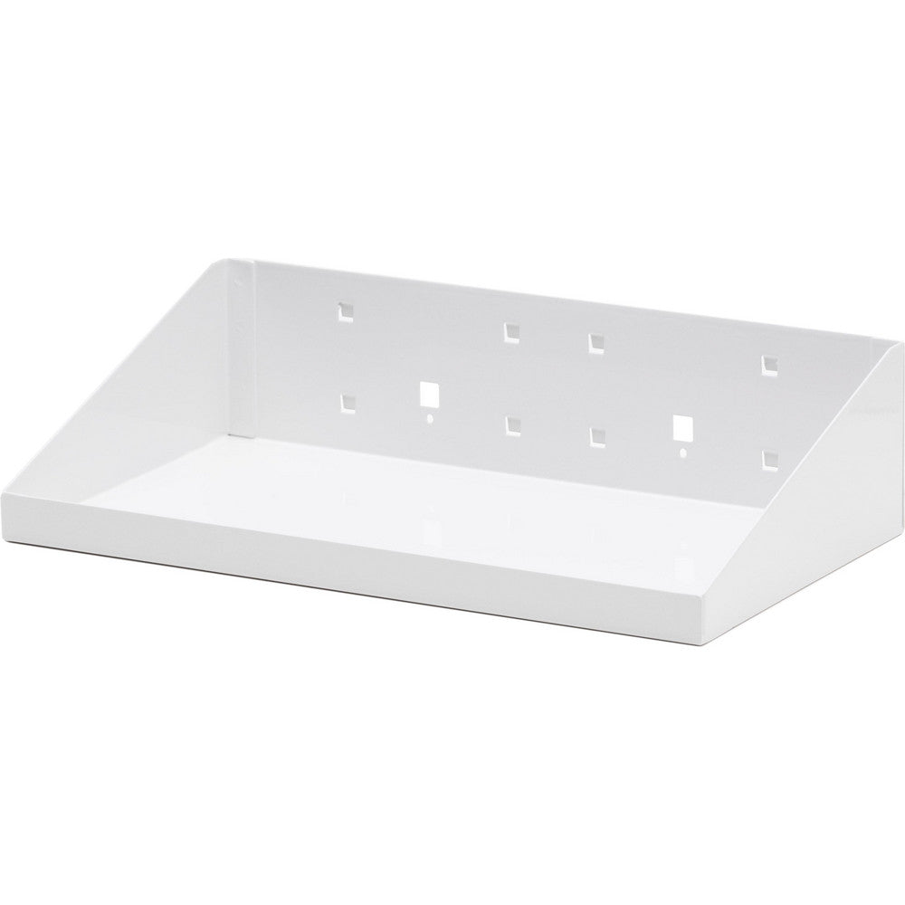 Triton Products 56126-WHT Pegboard Shelf Steel