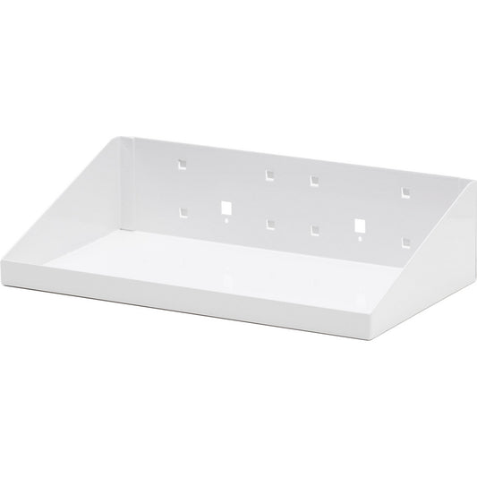 Triton Products 56126-WHT Pegboard Shelf Steel
