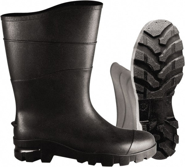 PRO-SAFE PS_44230-9 Work Boot Size 9, 13" High, Polyvinylchloride, Plain Toe