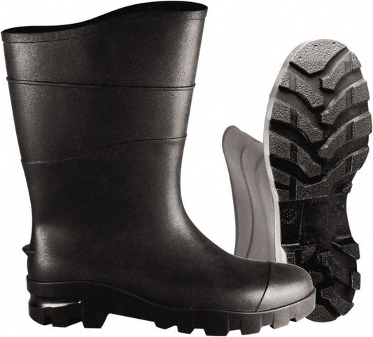 PRO-SAFE PS_44230-9 Work Boot Size 9, 13" High, Polyvinylchloride, Plain Toe
