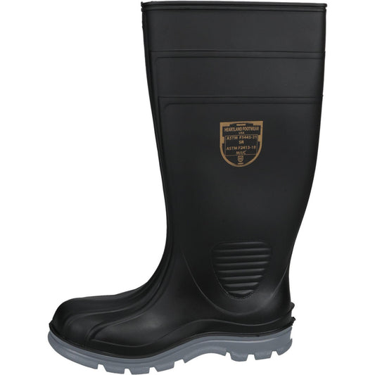 PRO-SAFE PS-70651-6 Work Boot Size 6, 15" High, Polyvinylchloride, Steel Toe
