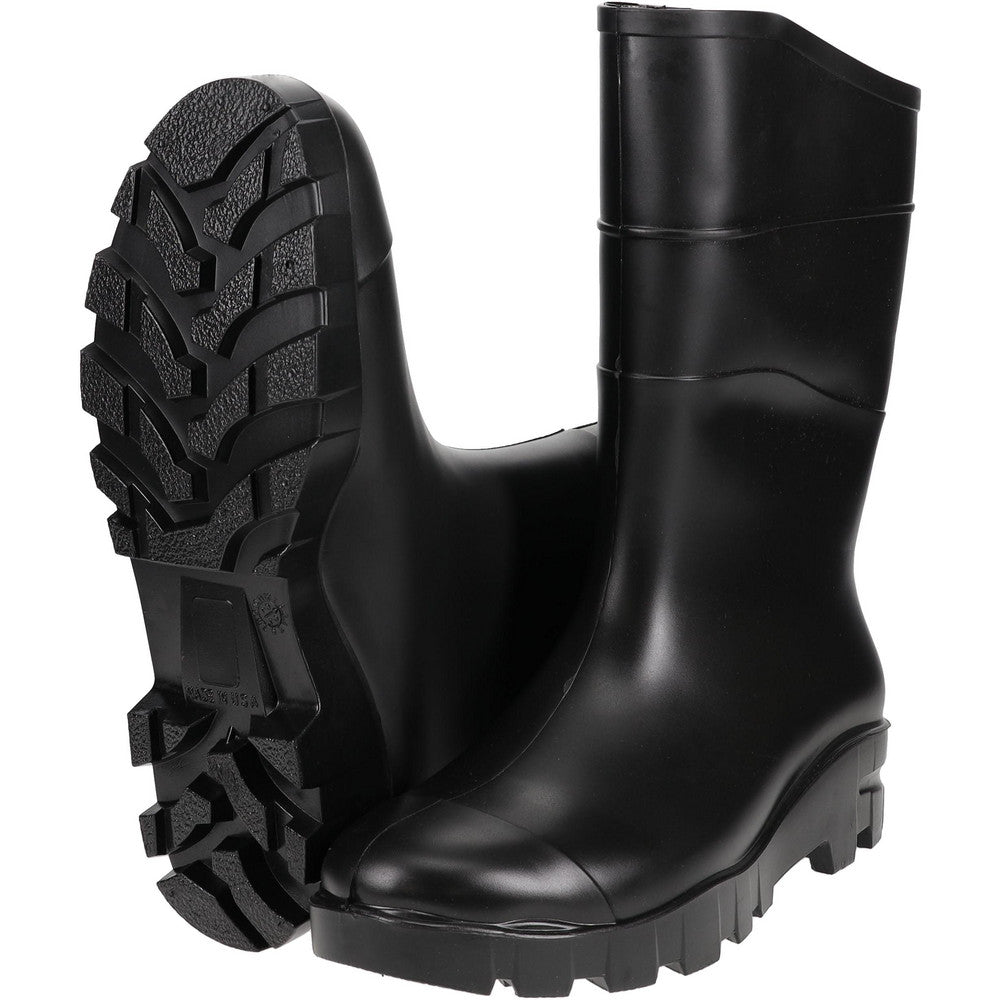 PRO-SAFE PS_44230-12 Work Boot Size 12, 13" High, Polyvinylchloride, Plain Toe