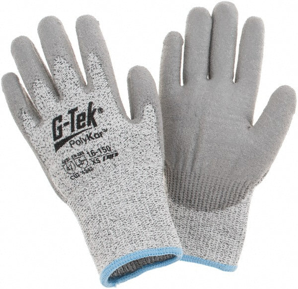 PIP 16-150/XS Cut, Puncture & Abrasion-Resistant Gloves G-Tek® 16-150, Size X-Small, ANSI Cut A2, ANSI Puncture 4, Polyurethane, PolyKor