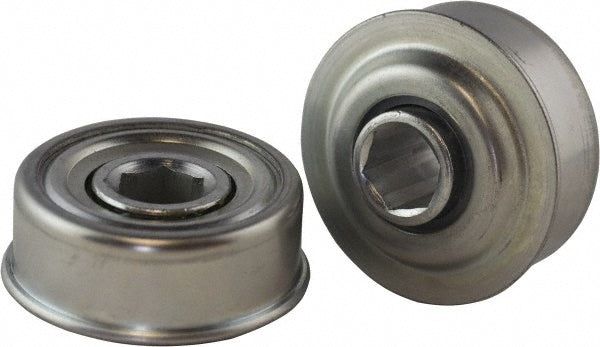 USDI CB-255H39 1 Row, 2.265" OD, 5/8" Hex Single Seal Conveyor Roller Bearing