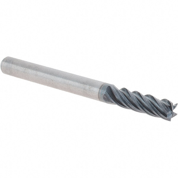 Sandvik Coromant 8036754 Square End Mill 3/16" Dia, 5/8" LOC, 5 Flute, Solid Carbide