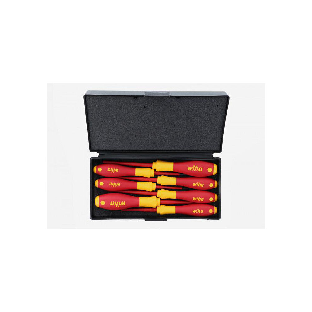 Wiha 32188 Screwdriver Set 7 Pc, Phillips, Slotted & Square