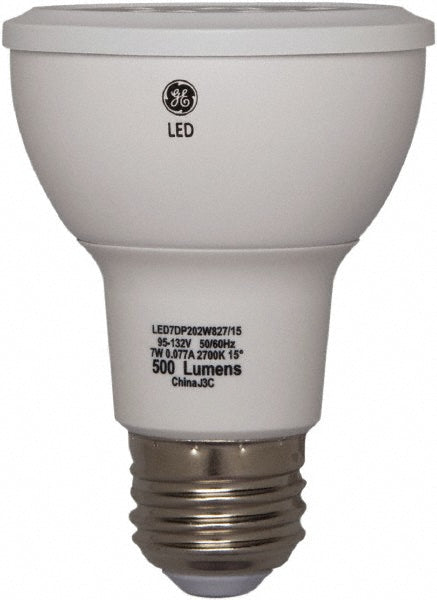 GE Lighting 93347 LED Lamp Flood & Spot, PAR20, 7.000W, Medium Screw Base