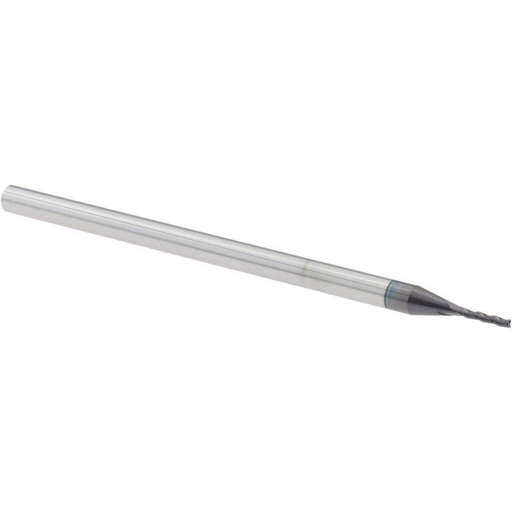 Harvey Tool 31839-C3 Square End Mill 1.00 mm Dia, 3 Flute, Solid Carbide