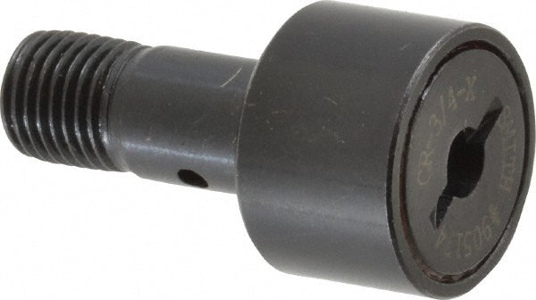 Accurate Bushing CR-3/4-X Plain Cam Follower 0.5" Roller Width, 0.375" Stud Dia, 7/8" Stud Length