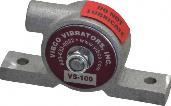Vibco VS-100AL 20 Lb. Force, 4 Cubic Feet per Minute, 12,000 RPM, 66 Decibel, Pneumatic Vibrator