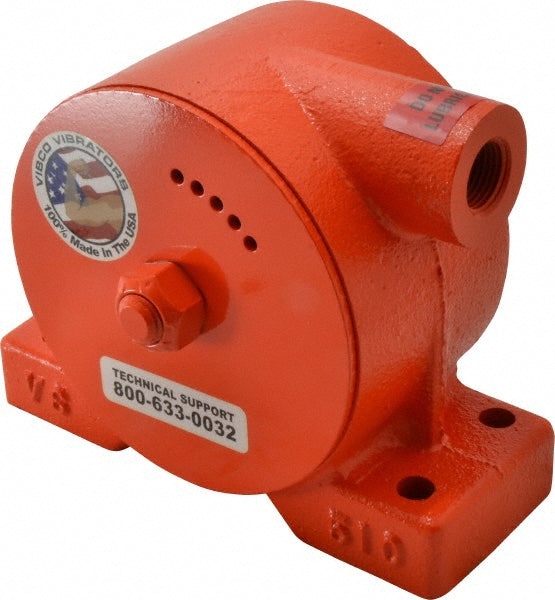 Vibco VS-510CI 900 Lb. Force, 21 Cubic Feet per Minute, 4,500 RPM, 77 Decibel, Pneumatic Vibrator