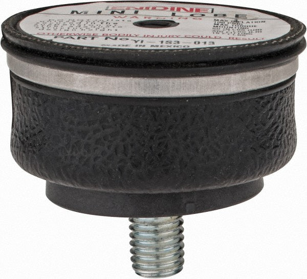 Enidine YI1S3013 100 psi Actuation 140 Lb Ext, 620 Lb Compr, 5/16-18 & 5/8-11, 2.1" Stroke Len, Minisleeve Air Spring