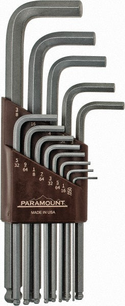 Paramount PAR17537 13 Piece L-Key Ball End Hex Key Set