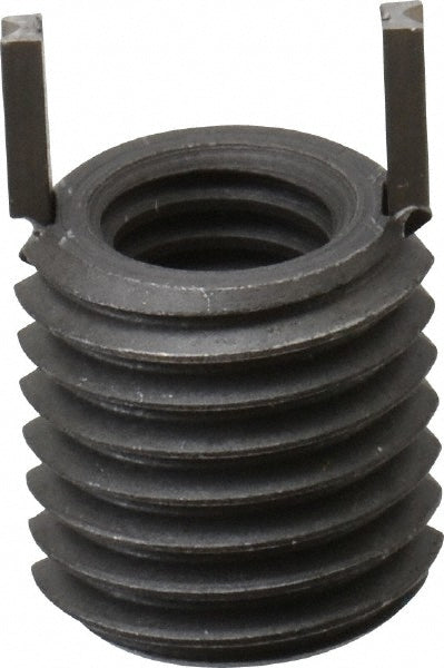 Recoil 75061 Thread Locking Insert M6 x 1 Internal Thread, M10 x 1.25 External Thread, UNS, 10 mm OAL, Thin Wall Keylocking