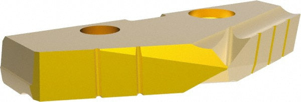 Allied Machine and Engineering 453T-46 Spade Drill Insert 46.00 mm Dia, Seat Size 3, Cobalt, 132 deg Point