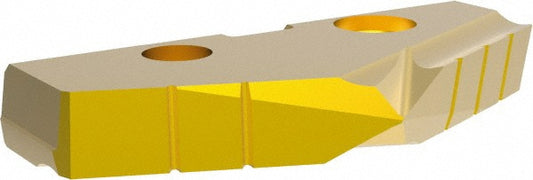 Allied Machine and Engineering 453T-46 Spade Drill Insert 46.00 mm Dia, Seat Size 3, Cobalt, 132 deg Point