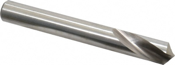 Walter-Titex 5153662 Spotting Drill 1/4" Body Dia, 120 deg, High-Speed Steel