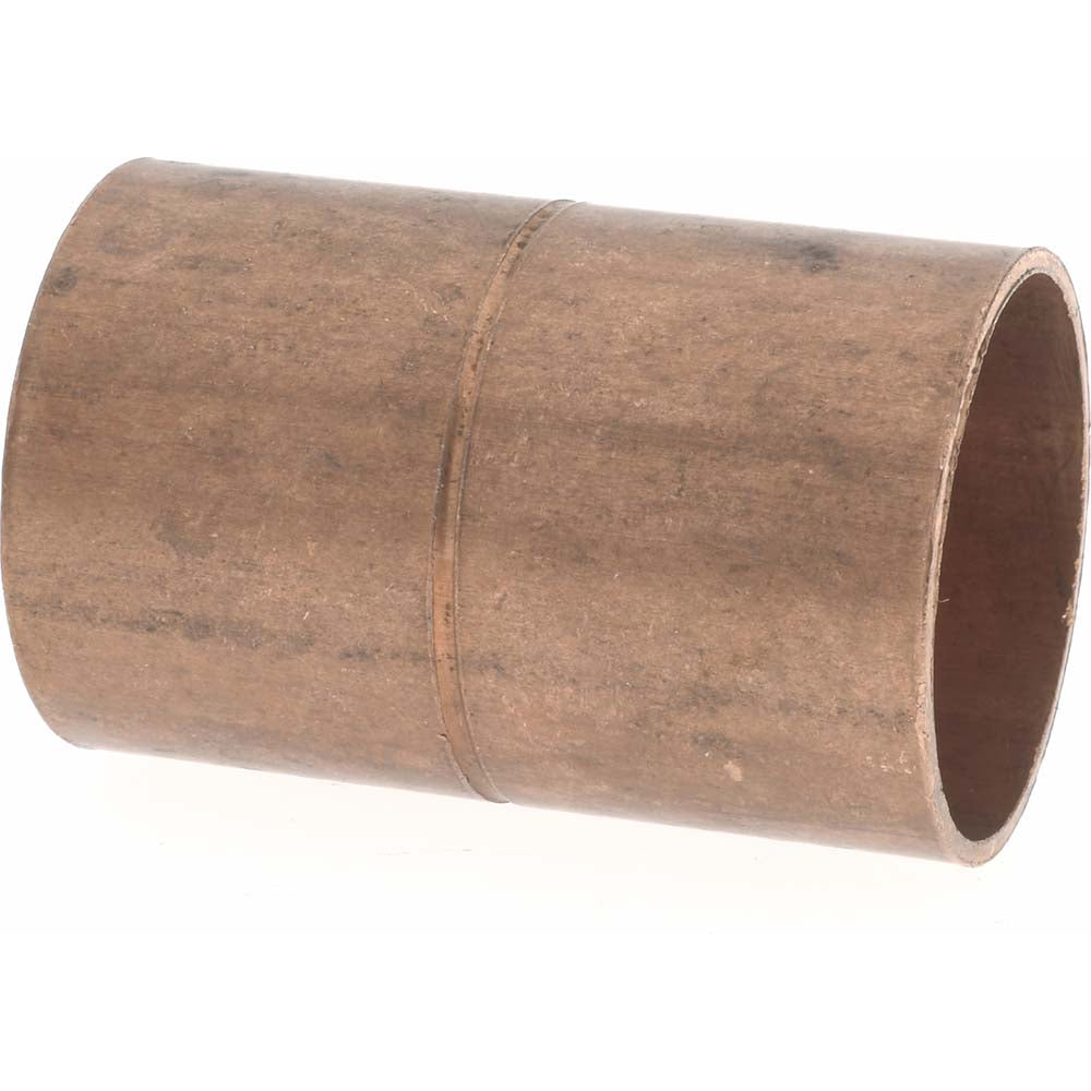 Mueller Industries W 01047 Wrot Copper Pipe Coupling 1" Fitting, C x C, Solder Joint