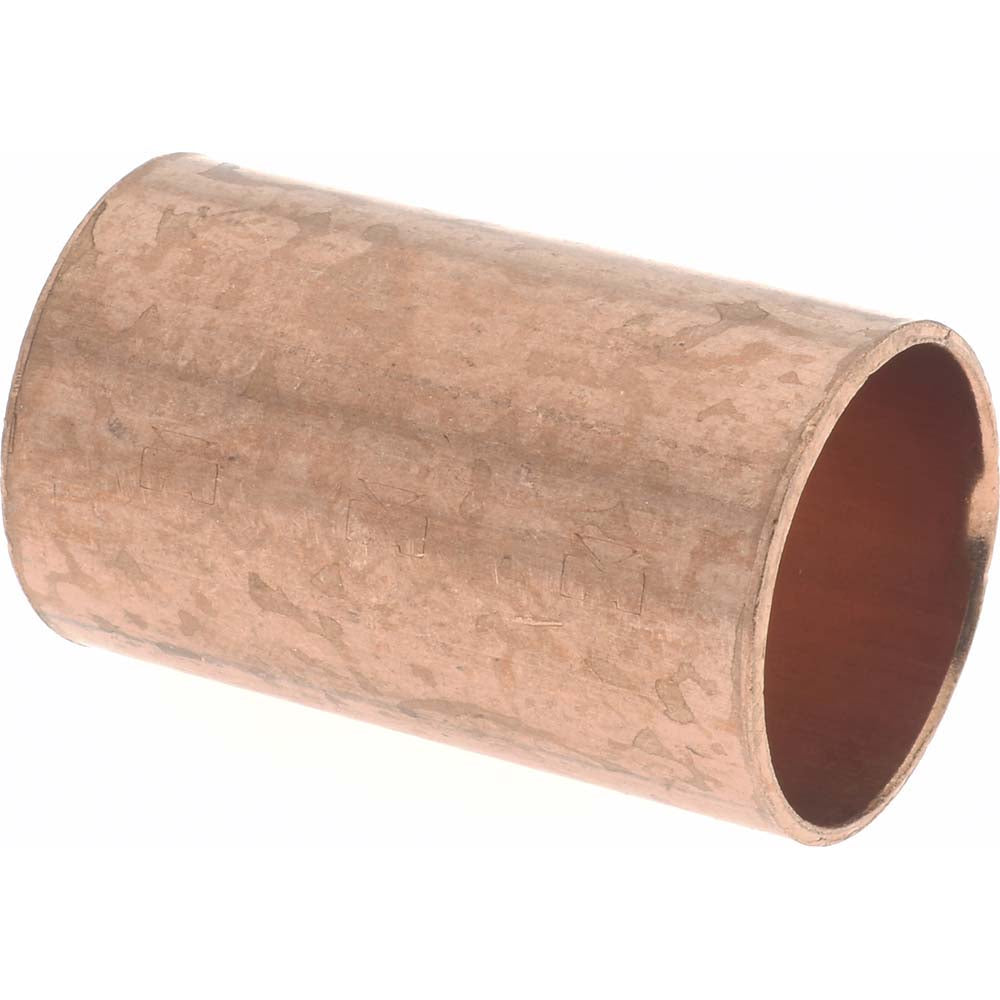 Mueller Industries W 01905 Wrot Copper Pipe Coupling 3/4" Fitting, C x C, Solder Joint