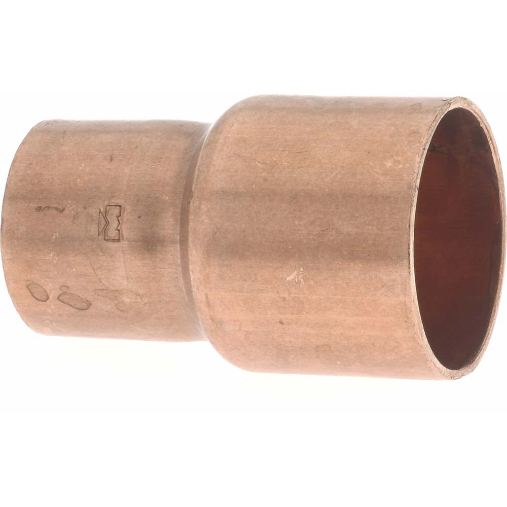 Mueller Industries W 01049 Wrot Copper Pipe Reducer 1" x 3/4" Fitting, C x C, Solder Joint