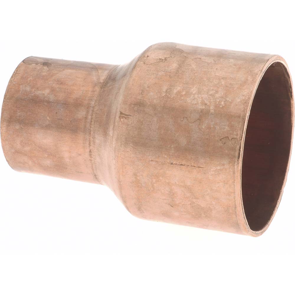 Mueller Industries W 01058 Wrot Copper Pipe Reducer 1-1/4" x 3/4" Fitting, C x C, Solder Joint