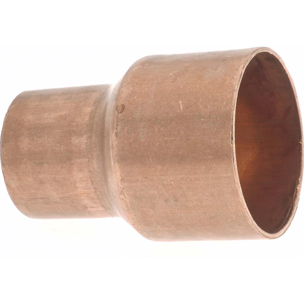 Mueller Industries W 01065 Wrot Copper Pipe Reducer 1-1/2" x 1" Fitting, C x C, Solder Joint