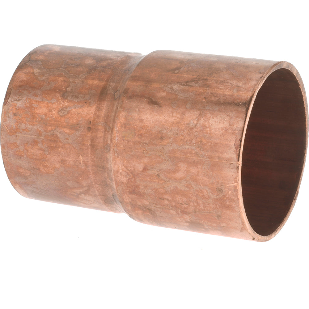 Mueller Industries W 01350 Wrot Copper Pipe Reducer 1-1/2" x 1-1/4" Fitting, FTG x C, Solder Joint