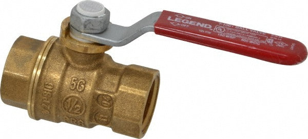 Legend Valve 101-023 Standard Manual Ball Valve 1/2" Pipe, Full Port