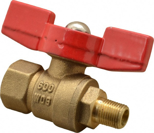 Midwest Control MMTH-18 Miniature Manual Ball Valve 1/8" Pipe