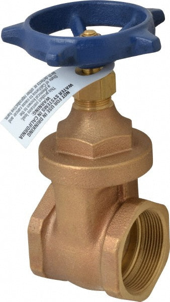 Legend Valve 104-658 Gate Valve Non-Rising Stem, 2" Pipe, Threaded, Bronze