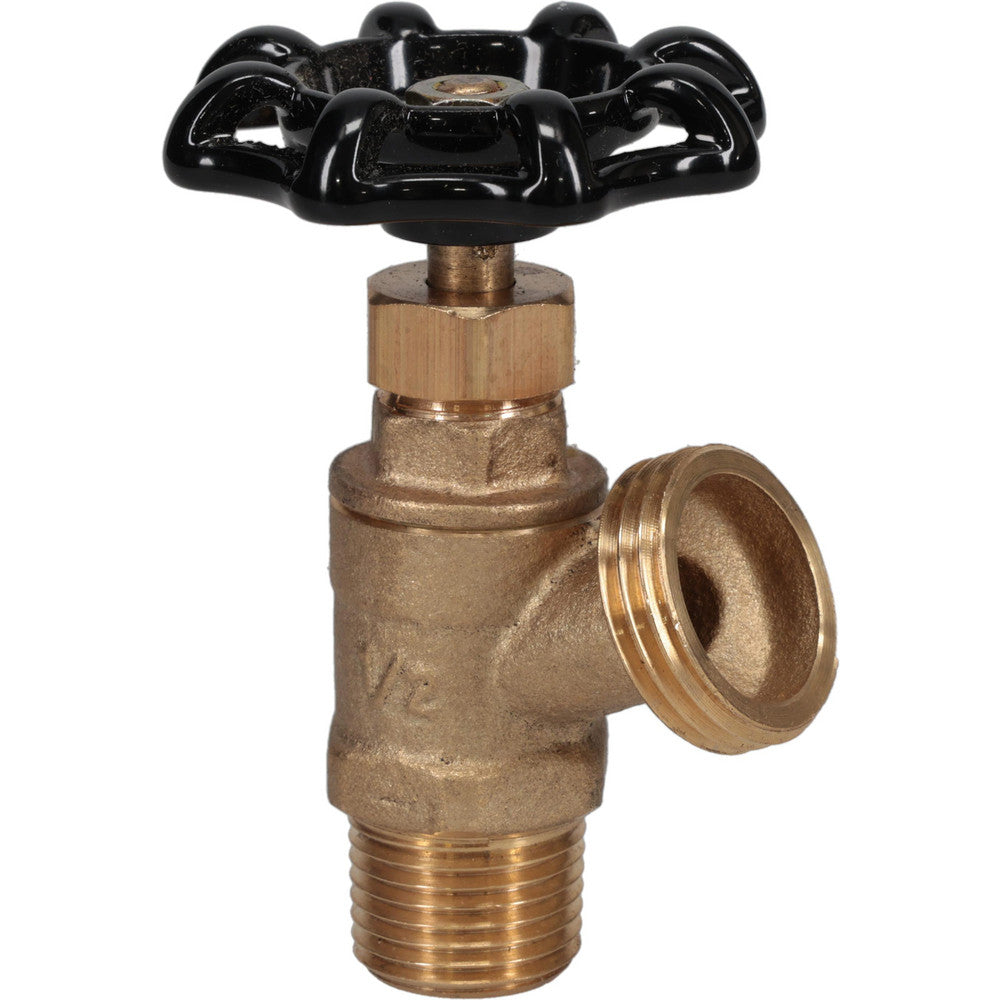 Legend Valve 107-143 1/2 Inch Pipe, Brass, MNPT x GHT End Connection, Boiler Drain Valve