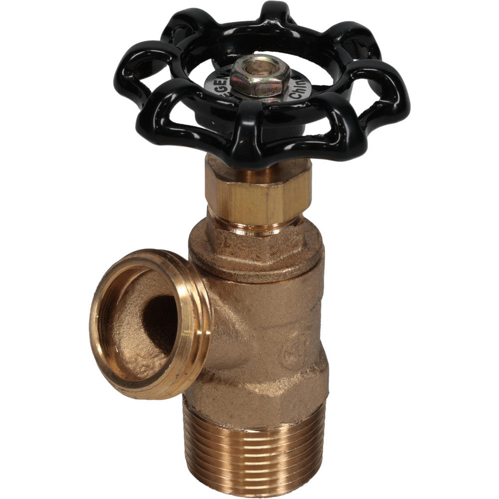 Legend Valve 107-144 3/4 Inch Pipe, Brass, MNPT x GHT End Connection, Boiler Drain Valve