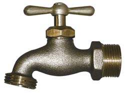 Legend Valve 107-165NL 3/4" Pipe, 125 psi WOG Rating, Lead Free Brass Hose Bibb, Stop Valve