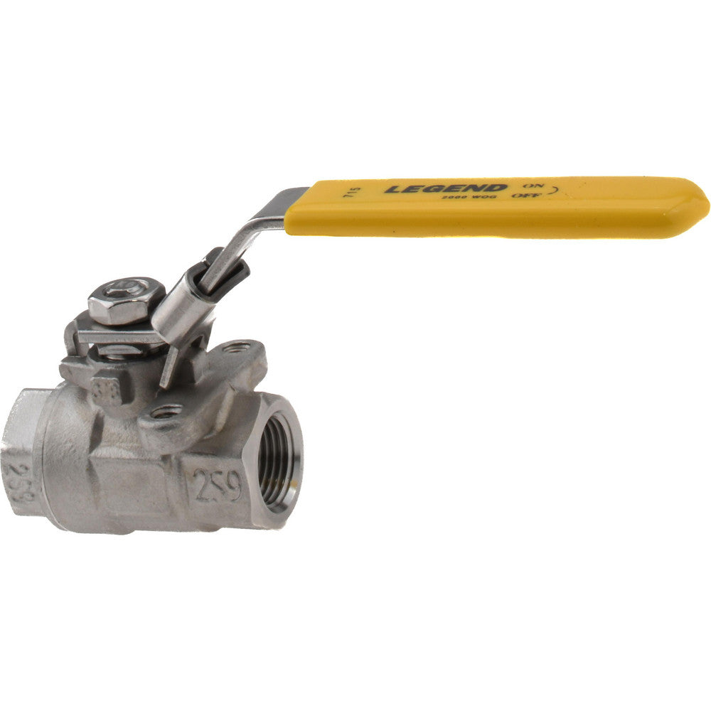 Legend Valve 113-102 Standard Manual Ball Valve 3/8" Pipe, Large Port