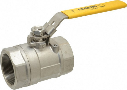 Legend Valve 113-108 Standard Manual Ball Valve 2" Pipe, Large Port
