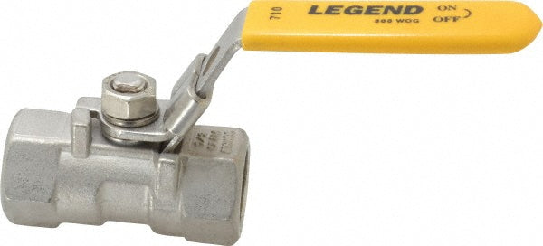 Legend Valve 113-123 Standard Manual Ball Valve 1/2" Pipe, Standard Port