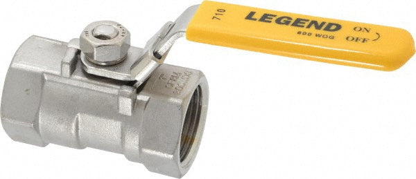 Legend Valve 113-125 Standard Manual Ball Valve 1" Pipe, Standard Port
