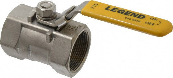 Legend Valve 113-127 Standard Manual Ball Valve 1-1/2" Pipe, Standard Port